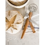 Frieling Bread Lame Dough Scoring Blade for Making Bread, Includes Extra Blades and Lame Cover, 7.5 Inch, Natural Wood Handle