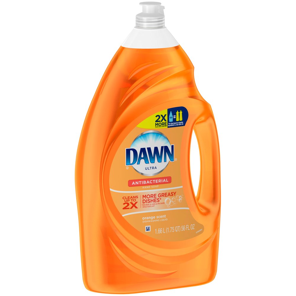 Dawn Ultra Antibacterial Hand Soap, Dishwashing Liquid Dish Soap Orange