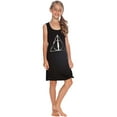 thumbnail image 1 of Harry Potter Girls Deathly Hallows Racer Tie Night Gown Sleepshirt (X-Small, 4/5), 1 of 4