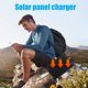 thumbnail image 3 of Cargador de teléfono USB con panel solar de 5 W y 5 V, alta tasa de conversión, protección contra sobrecarga, IP65, impermeable, de emergencia, 3 of 8