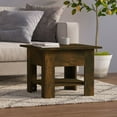 thumbnail image 1 of vidaXL Coffee Table Smoked Oak 55x55x42 cm Engineered Wood, 1 of 4