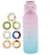 thumbnail image 1 of Botella de agua con olor a fragancia de 1000 ml a prueba de fugas con 7 varillas para deportes al aire libre, 1 of 9