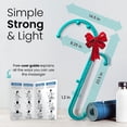 thumbnail image 2 of LiBa Back, Neck and Foot Massager for Trigger Point Fibromyalgia Pain Relief, Back Scratcher, Teal, 2 of 7
