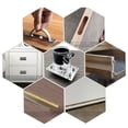 thumbnail image 1 of 2 in 1 Fastener Slotting Bracket Woodworking Router Base 65mm Trimming Machine Base Slotting Locator with Milling Cutter for Cabinet Wardrobe Furniture Shoe Rack, 1 of 7