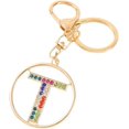 thumbnail image 1 of Letter Keychain,26 Letters A-Z Decorative Letter Keychain,Name Keychain for Women Girls Men Teenager Gift, 1 of 5