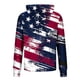 thumbnail image 5 of Ceisia Distressed Flag Print Hooded Top Men's Slim Fit Long Sleeve UV Protective Face Mask Shirt Black XXXL Gifts, 5 of 5