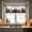 C, variant on Halloween Tier Curtains 2d Print for Kitchen, Short Window Valance with Pumpkin Ghost, Spooky Kitchen Dining Room Halloween Decor