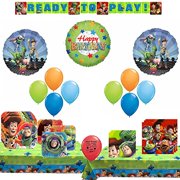 Toy Story Party Supply and Balloon Decoration Bundle