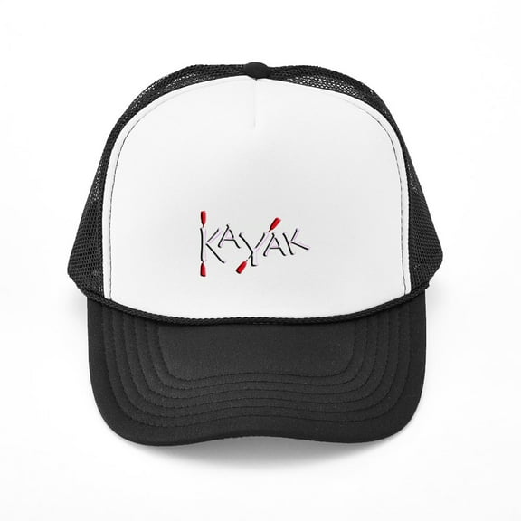 CafePress - Kayak - Adjustable Unisex Printed Trucker Hat with Mesh Back