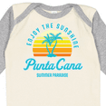 thumbnail image 4 of Inktastic Enjoy the Sunshine Punta Cana Summer Paradise Boys or Girls Long Sleeve Baby Bodysuit, 4 of 5