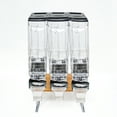 thumbnail image 2 of FixtureDisplays® 18.75x12.75x8.25" Cereal & Snack Display Stand Bamboo Tabletop Riser for 3 Bins (Not Included) Make to order 3 Month Lead Time 700011, 2 of 12