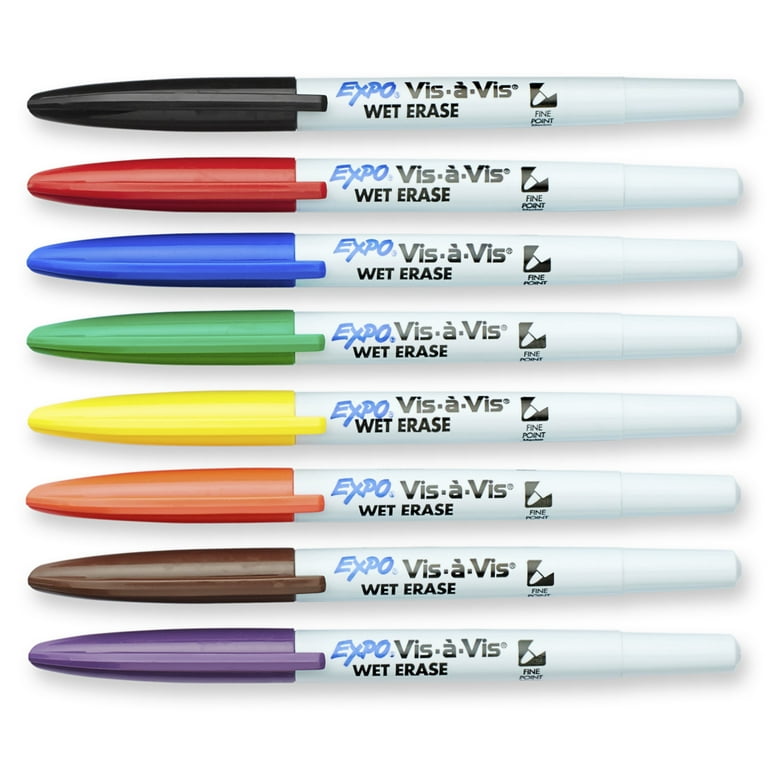 Wet Erase Colored Flexible Magnets
