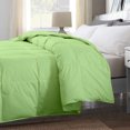thumbnail image 2 of All-Season Super Soft Comforter Olympic Queen 90 by 98 inch Sage Green Solid, 400 GSM Microfiber, 1 Piece Quilted Box Comforter Set, 2 of 8