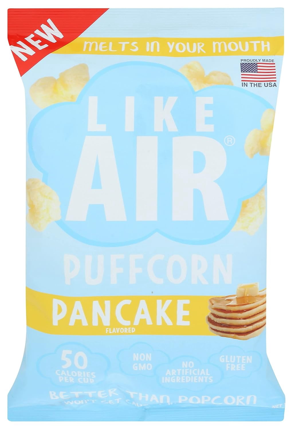 Like Air - Puffcorn Baked Pancake - Case of 12-4 OZ