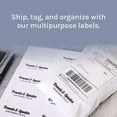 thumbnail image 5 of Premium Label Supply White Sticker Address Labels – 2” x 4" – Laser/Inkjet Compatible – (10 Labels/Sheet), 100 Sheets – 1,000 Total Adhesive Labels, 5 of 5