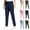 Navy, variant on HAJWOH Upgrade Comfy Pants Fit for Women Over 50-Stretch Active Pant, Women's Ultra Stretch Breathable Casual Pants
