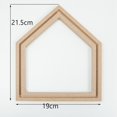 thumbnail image 3 of Aro de con Incrustado Anillos de Regalos de Bricolaje de Punto de Manual Divertidos P - Forma forma de la casa mayimx Aro de bordado, 3 of 9