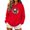 T-Red halloween costumes for women, variant on DIOAZUD Halloween Sweatshirts Women Spooky Graphic Pullover Hoodies Fall Classic Long Sleeve Shirt Tops Halloween Costumes