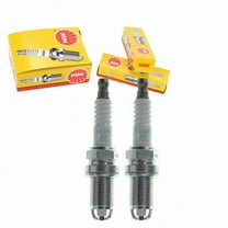 2 pc NGK 7797 Standard Spark Plugs for 3329 354 77 00 107 916 9195166 FLR9LTE FR7HE2 FR8LDC FR8LDC4 FR8LDU K16TNR-S9 RC10DMC Ignition Wire Secondary Fits select: 2002-2003 SATURN VUE