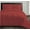 Burgundy, variant on Cloud Fino Soft Luxurious 3-Piece Pinch Pleated Pintuck Decorative 100% Egyptian Cotton 500 TC Duvet Set with Zipper (Set Include 1 Pinch Duvet Cover & 2 Pinch Pillowshams)