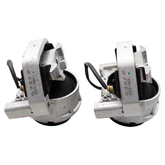 SecosAutoparts Left & Right Engine Mounts Mounting Compatible with Audi A6 A7 Quattro 3.0L 2012-2018