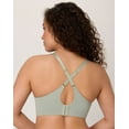 thumbnail image 5 of Bali Cotton Collection 2-Ply Underwire Bra Seagrass Green 40DD, 5 of 5