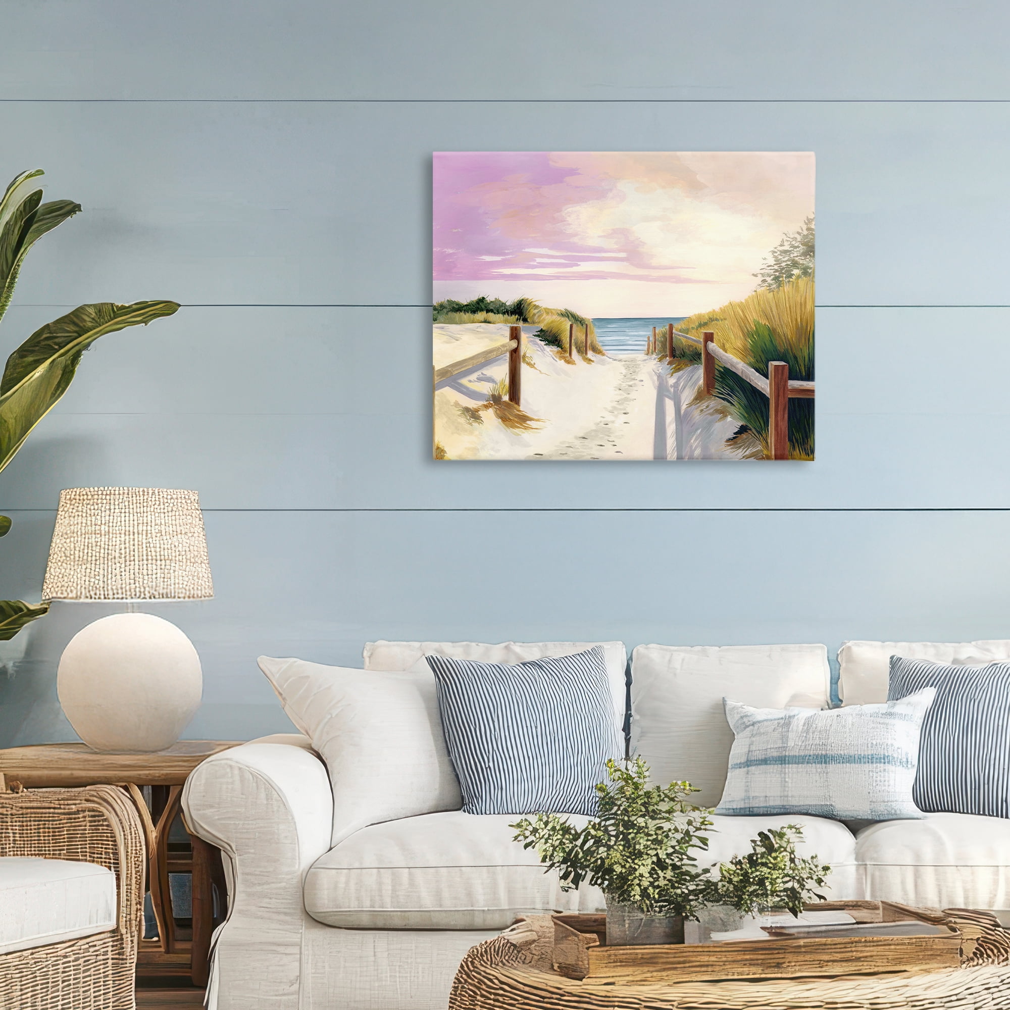 Cottesloe Beach Pathway Canvas Wall Art, design by Courtney Haley