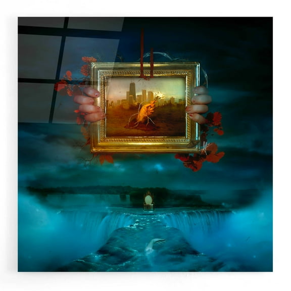 Epic Art 'Dangerous Dreams' by Mario Sanchez Nevado, Acrylic Glass Wall Art, 12"x12"