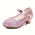 thumbnail image 1 of KEINXS Girls Sparkling Sequin Party Flats - Durable Low Heel  Perfect for Spring & Summer Celebrations, 1 of 7