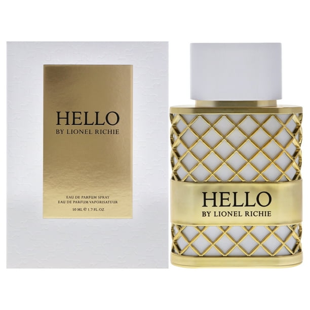 Lionel Richie Hello for Men, EDP para Mujer, Perfume para Mujer - 50 ml Lionel Richie Aerosol EDP 1.7 oz