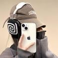 thumbnail image 6 of Cute Soft Handmade Knitted Fur Fluffy Plush Case for AirPods Max Headphones,Cartoon Earphones Cover Multicolour for Girls Women (White), 6 of 18