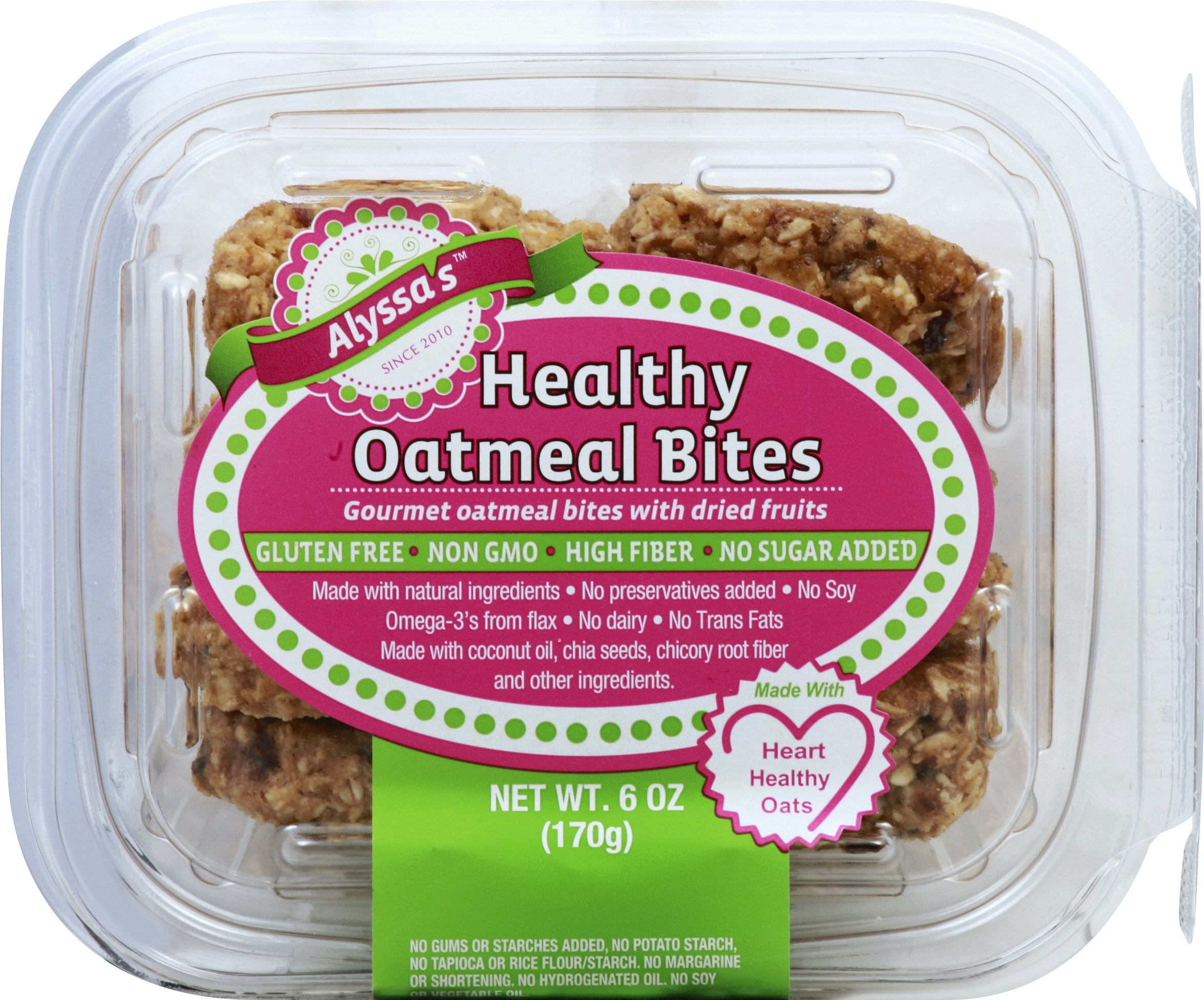 Alyssa's Low Calorie Oatmeal Cookies 6 oz (Pack of 20)