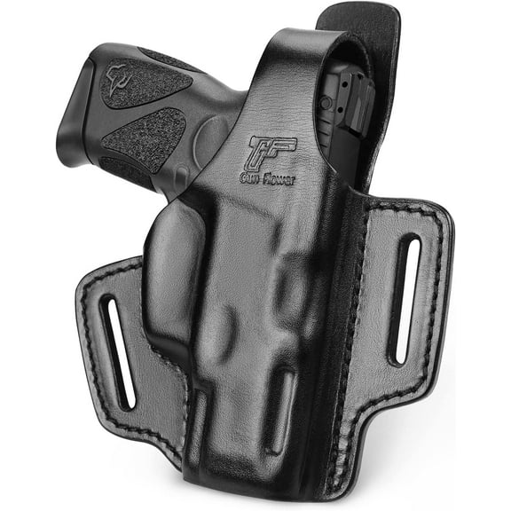 OWB Leather Holster for Taurus G2C,G3C, G2S, Millennium G2 PT111, Millennium G2 PT140,TX22 Compact, Right Hand
