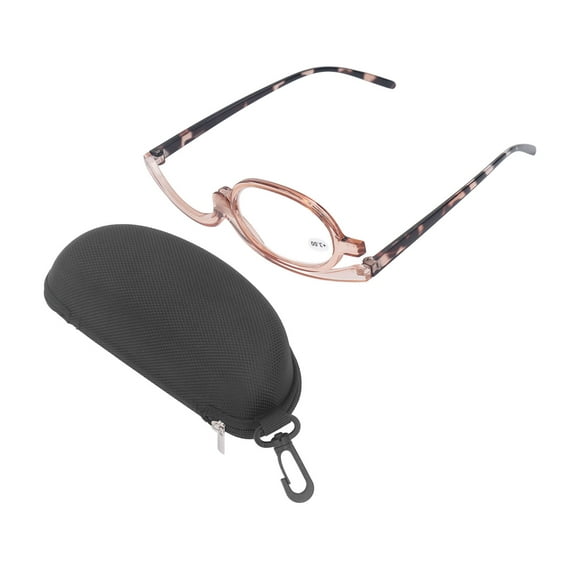 Lunettes Cosmétiques Grossissantes Rotatives, Lunettes Grossissantes à Bascule Lunettes Grossissantes pour Maquillage Efficacité Optimale