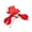 Red, variant on Plush Animal Magnet Ornament Various Cartoon Design Sticky On Car Tailgate Refrigerator Whiteboard Locker Novelty Decorative