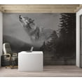 thumbnail image 4 of Animal Wallpaper Wall Mural - Forest Secrets, 4 of 5