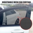 thumbnail image 4 of 1 Pair Car Rear Window Sunshade UV Protect Shield Mesh Prevent Mosquito Sunshine Privacy Protection Elastic Folding Curtain for Most Vehicles Sedans SUVs, 4 of 8