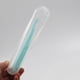 thumbnail image 2 of Cuchara de alimentación para bebés Ticfox Cucharas de entrenamiento infantil de silicona de grado alimenticio blando con caja Azul claro, 2 of 2