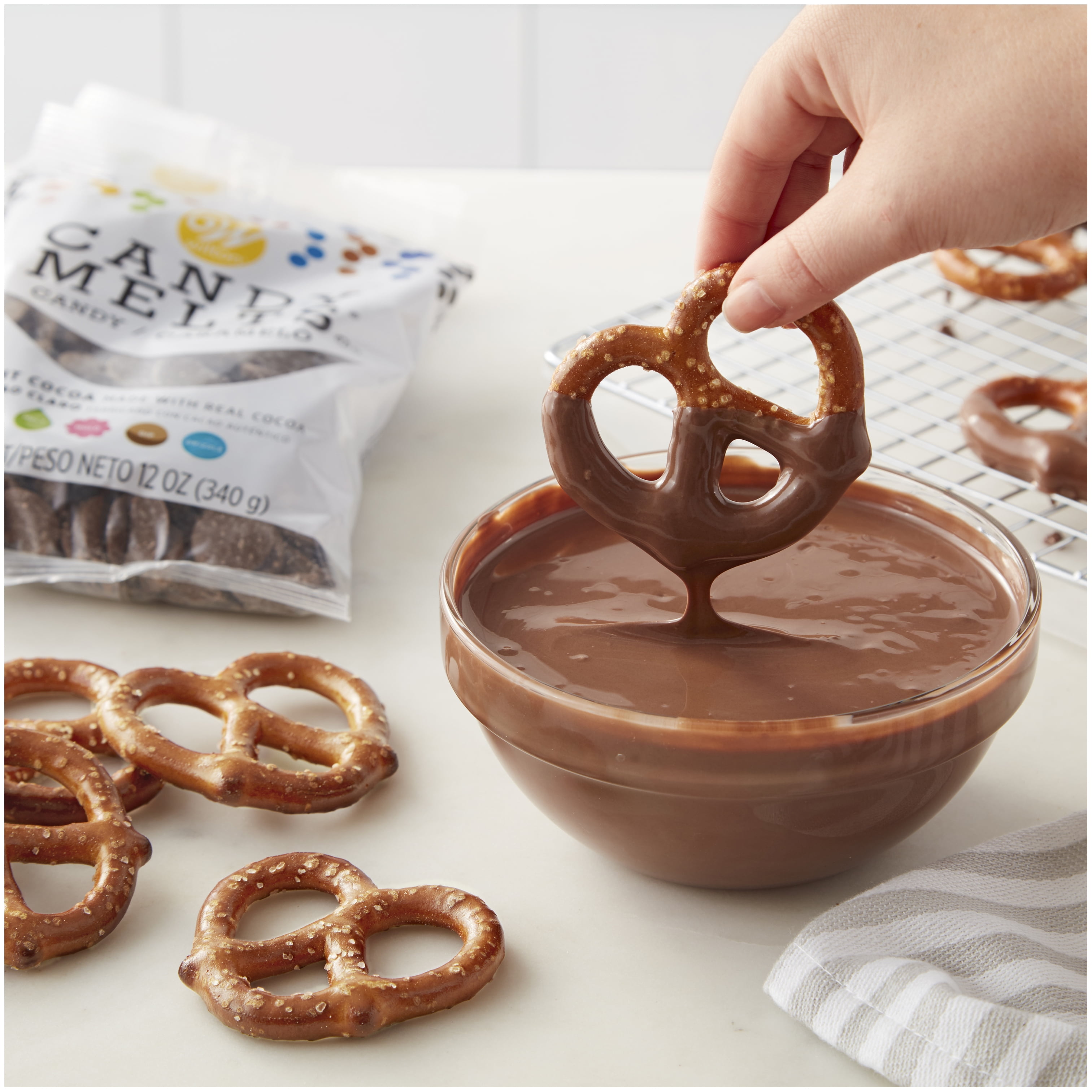 Wilton Light Cocoa Candy Melts® Candy, 8 oz.