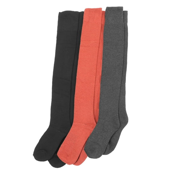 3 Pairs Stocking Hilder Encanto Stocking Thigh High Socks over The Knee Socks for Women Women's Over-the-knee Socks Shaping Cotton Women's Miss