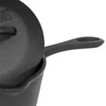 thumbnail image 3 of Open Box Bayou Classic 1 Quart Cast Iron Covered Sauce Pot with Self-Basting Lid, 3 of 6