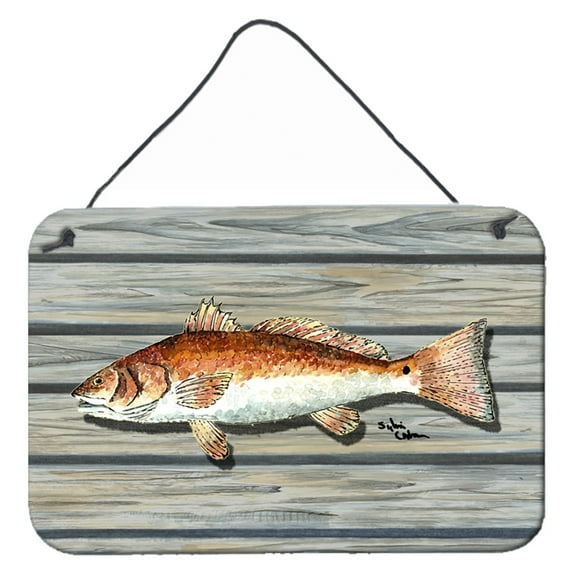Red Fish Wall or Door Hanging Prints