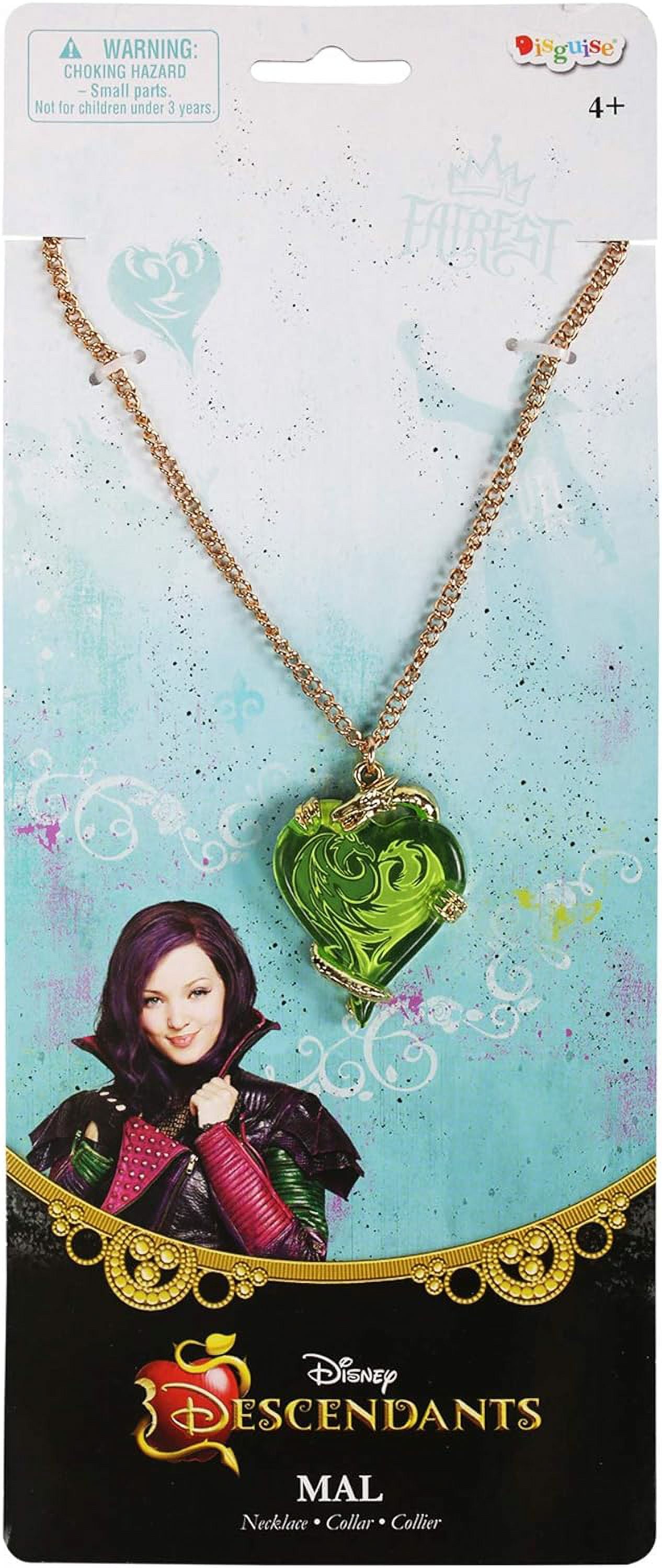 Mal Necklace Mal Descendants Jewelry High Intencity Neon Tuesday