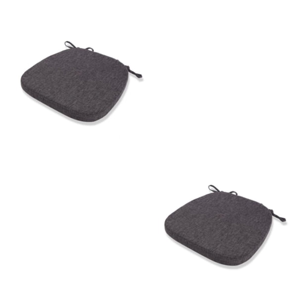 Almohadillas para silla en forma de U Yuarrent 2Conjunto negro gris 43x41x35cm