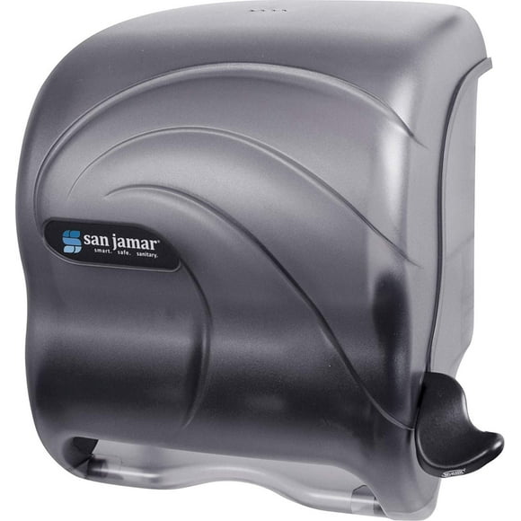 San Jamar T990TBK Distributeur de Serviettes à Levier, Océans, Noir, 12 1/2 x 8 1/2 x 12 3/4