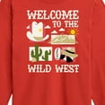 thumbnail image 3 of Instant Message - Welcome To The Wild West - Toddler & Youth Long Sleeve Graphic T-Shirt, 3 of 6