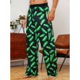 thumbnail image 4 of Men Pizza Print Sleep Pants, 4 of 4