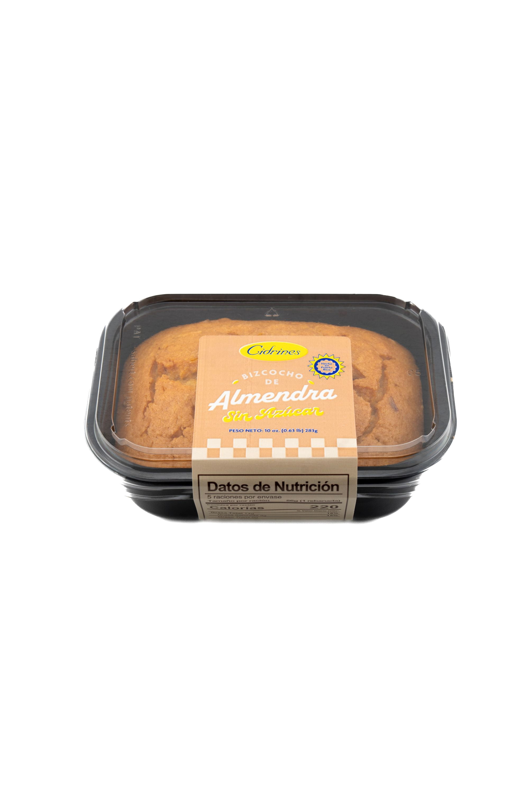Cidrines, Sugar-Free Almond Cake, 10oz, Fresh Bakery, Shelf Stable