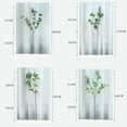 thumbnail image 6 of Artificial Greenery Stems Plants 33 Inch Fake Green 4 Branches Leaf for Vase Filler Garden Office Home Desk Decoration (Vases not included), 6 of 8