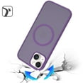 thumbnail image 6 of XPM for Motorola Razr 2024 Phone Case, Magnetic Case Hybrid Soft TPU Rubber Bumper Hard Translucent Matte Back Slim Shockproof Cover for Motorola Razr (2024) (Dark Purple), 6 of 11